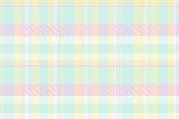 Collection textile check background, daisy plaid tartan seamless. Kind vector pattern fabric texture in light and white colors.
