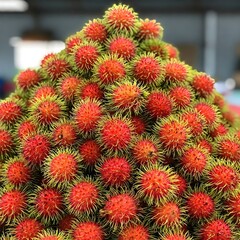 rambutan fruit in thailand