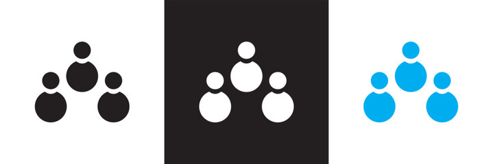 Fototapeta premium Head Hunting icon. Vector for websites, mobile interfaces, presentations, banner, visual branding etc. Vector illustration. isolated on white and black background. EPS 10 