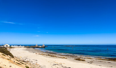 Coastal scenes in Port Nolloth, South Africa