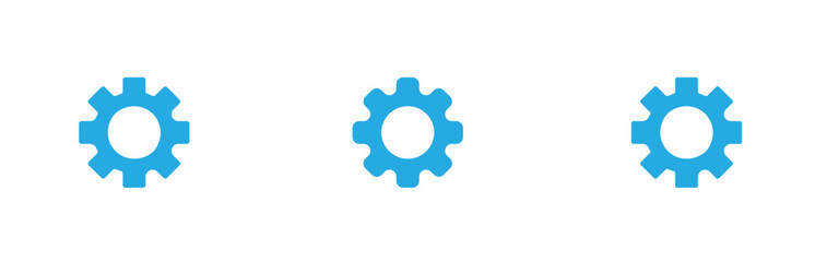 settings gearwheel mechanic wheel configuration vector