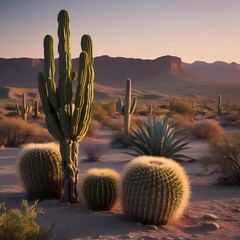 cactus in the desert