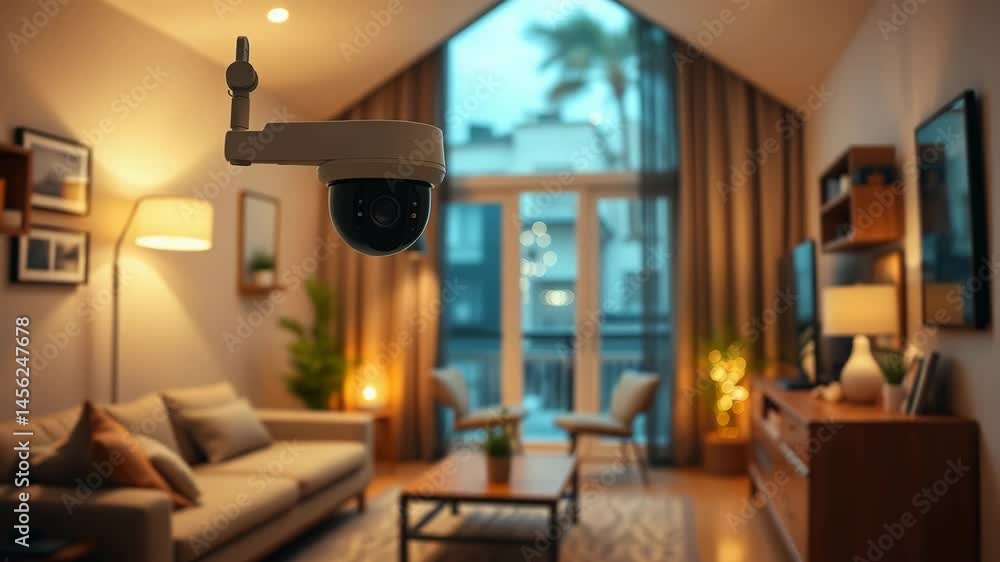 Poster automating iot technology in a smart home for enhanced convenience and efficiency concept iot automa