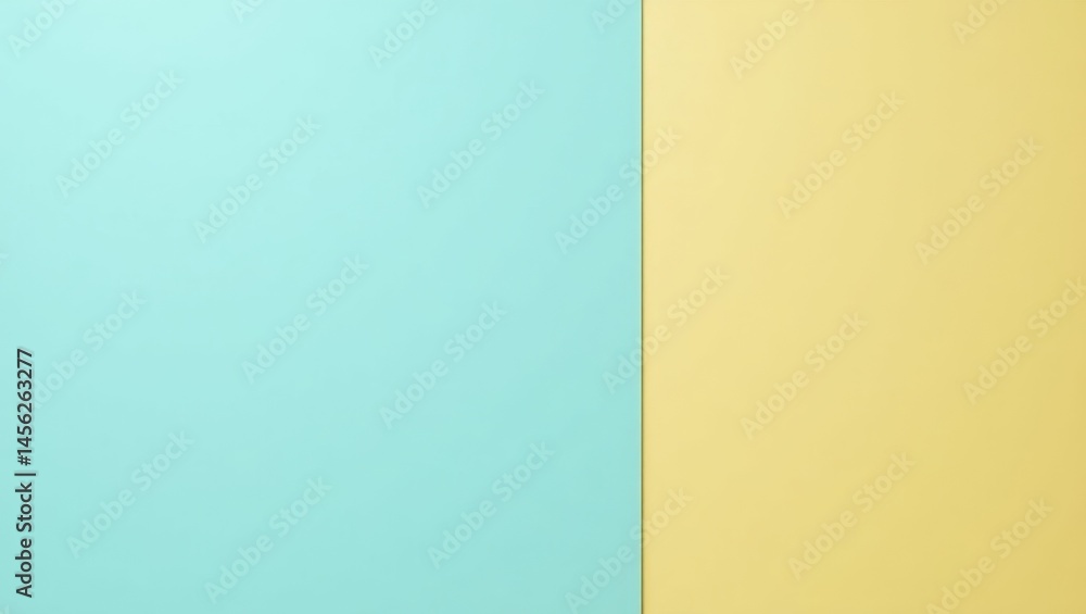 Poster useeffect. vibrant kitchen utopia. isolated background, copyspace.. two-panel fridge utopia in minim