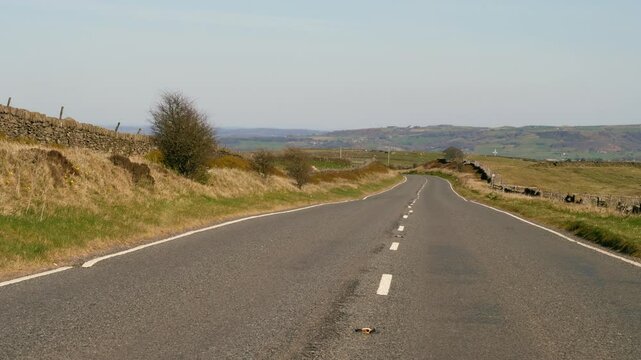 Empty road highway road in middle of nowhere