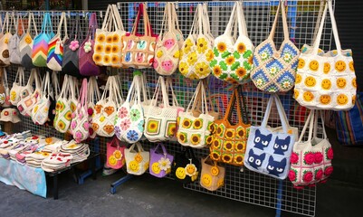 かわいいハンドメイドバッグ