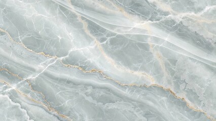 Elegant Light Grey Marble Texture with Gold Veins