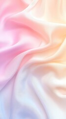 Obraz premium Soft Pink and White Fabric Folds Gradient Texture