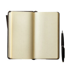 A bird of prey, such as an eagle, isolated on white with its wings extended in a majestic pose