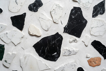 Close-up of a Terrazzo Surface.