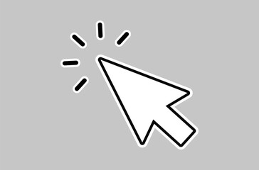 Mouse click cursor set. Hand Cursor. Click icon. Mouse pointer set. Arrow cursor. Pointer click icon. Clicking cursor, pointing hand clicks and waiting loading icons. Website arrows or hand icon.