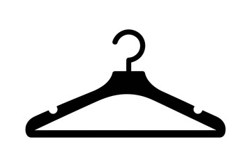 Black clothes hanger apparel wardrobe organizer