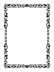 Minimalist Art Premium Ornamental Frames Vector