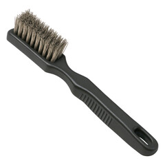 A Detailing Brush with Steel Bristles Ideal for Cleaning Maintenance, Isolated on Transparent Background