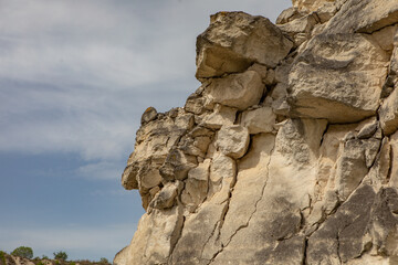 Republic of Moldova Summer Landscape with Village and Fields. Pastoral Scenery and Peaceful Nature Scene in Moldova.