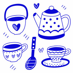 	
Set collections Japanese Teapot black silhouette icon symbol. Japan teacup design vector Illustration