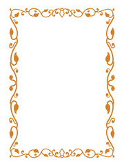 Minimalist Flourish Premium Ornamental Frames Vector Art Deco