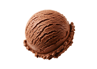Chocolate ice cream scoop PNG. creamy chocolate ice cream with scoop of gelato PNG Summer ice cream dessert full of chocolate cream isolated