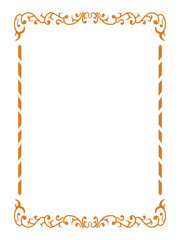 Royal Border Premium Ornamental Frames Vector Art Deco