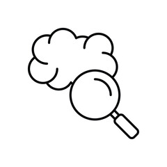 Cognitive Therapy App vector icons stock illustration