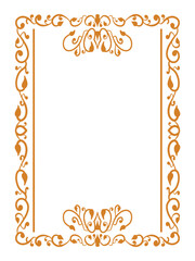 Royal Premium Ornamental Border Vector Art Deco