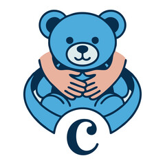 A cute and fluffy teddy bear sitting on a soft surface, perfect for children’s bedrooms, gifts, and romantic occasions. This adorable stuffed toy symbolizes love, warmth, and childhood memories.
