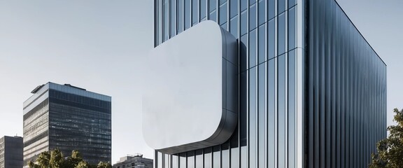 modern abstract glass architectural forms.
Success in business, international corporations, Skyscrapers, banks and office buildings