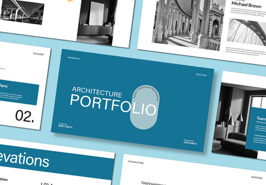 Architecture Portfolio Presentation Template