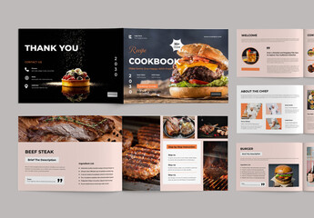 Delicious Recipe Cookbook Template