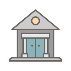 Bank Vector Icon