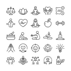 Obraz premium christmas icons set