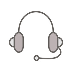 Headset Vector Icon