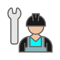 Plumber Vector Icon
