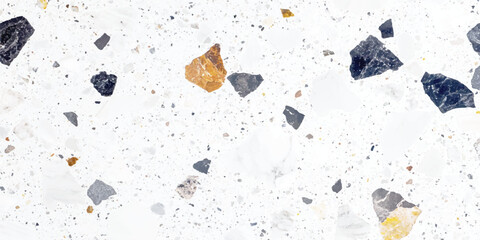 Terrazzo marble texture design used to be home interior exterior wallpaper background decoration design.   terrazzo flooring texture polished stone pattern old surface marble for background.