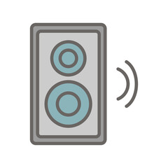 Speaker Vector Icon