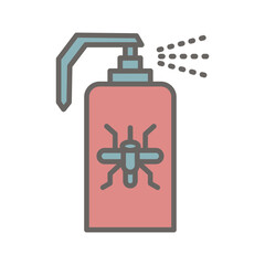 Insect repellent Vector Icon