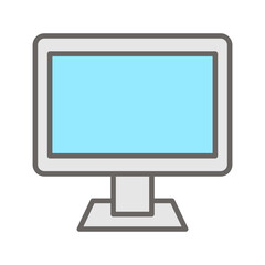 Monitor Vector Icon