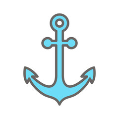 Anchor Vector Icon