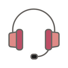 Gaming Headset Vector Icon
