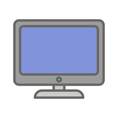 Fototapeta premium Computer Vector Icon