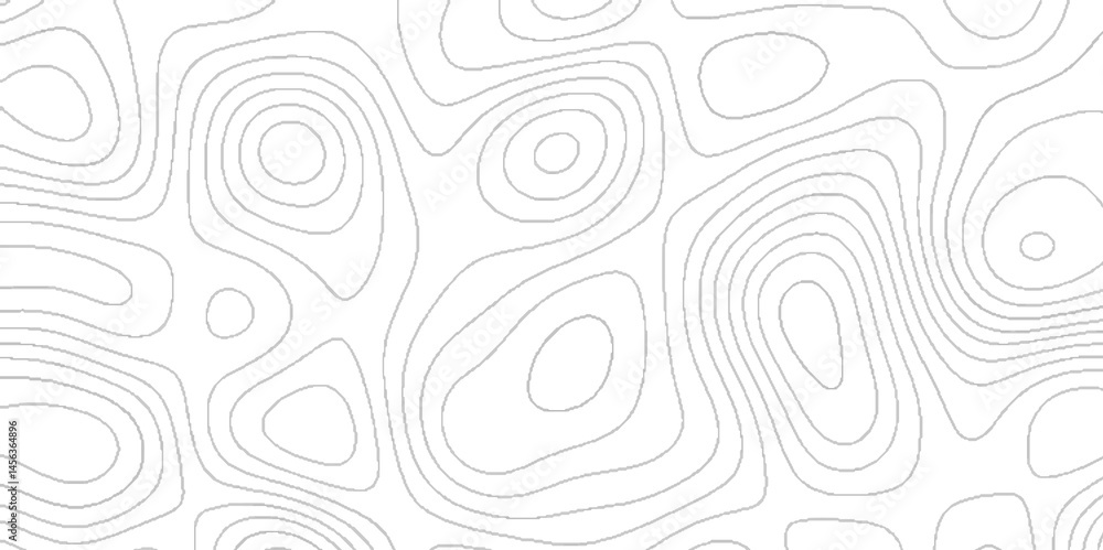 Poster abstract topographic map background with wave line, topographic wavy pattern design, geographic moun