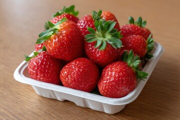 Strawberry in Container