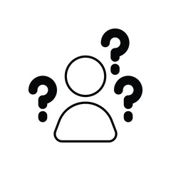 Dementia vector icons stock illustration