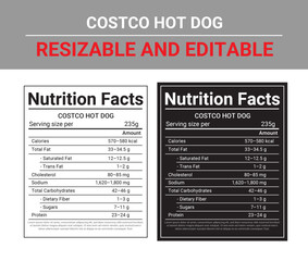 Costco hot dog nutrition facts, Hot dog bun nutrition facts, Hot dog bun nutritional facts, Hot dog nutrition facts, Costco Hot Dog Nutrition Facts Chart – Calories, Fat, Sodium, Ingredients.
