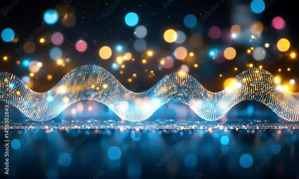 Poster abstract bokeh background image