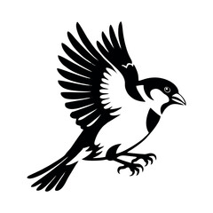
A small and charming sparrow sitting on a tree branch, displaying its soft brown and grey feathers. Known for its cheerful chirping and quick movements, this common bird adds beauty to gardens, parks