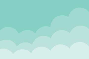 background clouds vector simple design