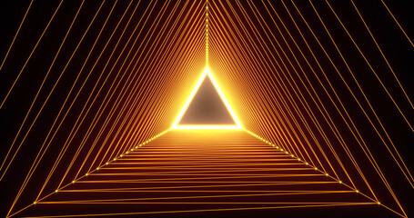Octagon with many intersecting lines, abstract, background. Psychedelic hypnotic backdrop