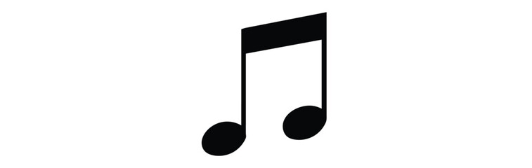 Musical note. Staff treble clef notes musician concept vector