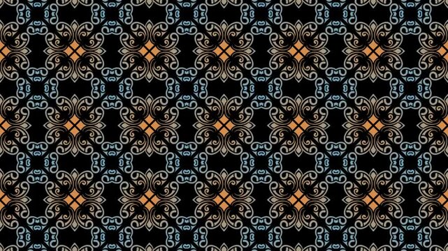 dynamic moving abstract pattern background animation